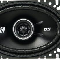Kicker DSC460 4x6-Inch (100x160mm) Coaxial Speakers, 4-Ohm (Pair)