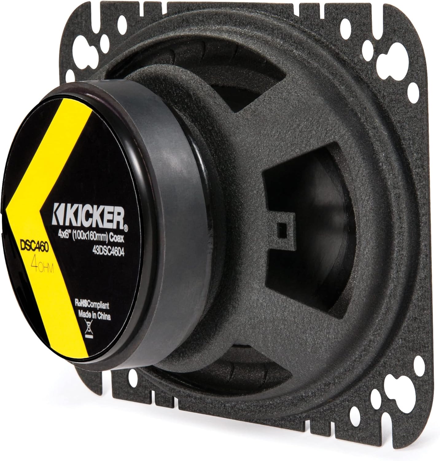 Kicker DSC460 4x6-Inch (100x160mm) Coaxial Speakers, 4-Ohm (Pair) - Image 3
