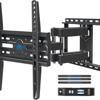 Mounting Dream TV Wall Mount for 32-65 Inch Television,Mount with Swivel and Tilt, Full Motion Bracket with Articulating Dual Arms, Fits 16inch Studs, Max VESA 400X400 mm, 99lbs, MD2380